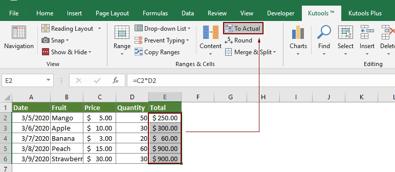 apply formula for the entire column in excel on mac